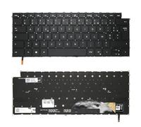 Clavier FRANÇAIS AZERTY pour Dell Precision 5550/5560 / 5570 - PK132SH3A17 0M5T8J NSK-QL2BWIC + rétro-éclairage