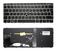 CLAVIER FRANÇAIS AZERTY POUR HP ELITEBOOK 725 G3 / 725 G4 / 820 G3 / 820 G4 + SANS rétro + TRACKPOINT - NOTE-X