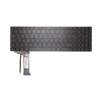 CLAVIER FRANÇAIS AZERTY POUR PC PORTABLE ASUS ROG G551JX / G551JQ / G551V / G551VW + rétro