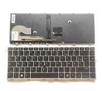 Clavier Français AZERTY rétro-éclairé pour HP EliteBook 840 G5 / 846 G5 / 745 G5 / zbook 14u g5 / zbook 14u g6 / 14378-001 / L11307-001 L11307-051 / HPM17B5 6037B0138605 FR French Keyboard