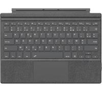 Clavier Français Compatible Avec Microsoft Surface Pro 7 Plus/Pro 7/Pro 6/Pro 5/Pro 4/Pro 3, Clavier Azerty Bluetooth Avec Pivot Rotatif Fin, Batterie Au Lithium Intégrée, Gris Granuleux