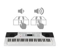 Synthétiseur Clavier Piano Numerique 61 Touches Dynamique 300 Sounds MIDI USB