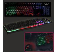 Clavier Gamer - BE MIX - Rétroéclairé - USB 2.0 - Anti-ghosting avancée - 19 touches simultanées