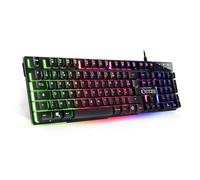 EMPIRE GAMING Clavier gamer K300 semi-mécanique 105 touches RGB anti-ghosting USB AZERTY