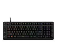 HyperX Clavier gamer filaire Eve 1800 AZERTY USB 10 zones RGB anti-ghosting 12 touches Noir