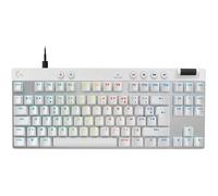 Clavier gamer - Filaire - Logitech G - Pro X TKL Rapid - AZERTY - Blanc
