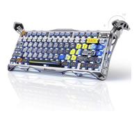 Clavier Gamer GravaStar Mercury K1 Pro sans Fil, QWERTY, Aluminium, 75% Personnalisé