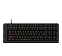 HyperX Clavier gamer filaire Eve 1800 AZERTY USB 10 zones RGB anti-ghosting 12 touches Noir