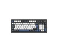Clavier gamer magnétique THE G-LAB Keyz Elite 400 HE 96% AZERTY USB filaire RGB Noir/Bleu