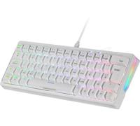 Clavier Gamer mécanique (Blue Switch) Mars Gaming MKMiniPro TKL RGB (Blanc)