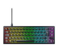 Clavier gamer mécanique - CHERRY XTRFY K5V2 COMPACT - Format 65 % - Éclairage RGB à LED - Noir
