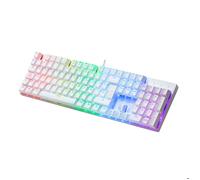 Clavier Gamer Mécanique - MARS GAMING - MK422 RGB - Blue Switch - AZERTY - Blanc