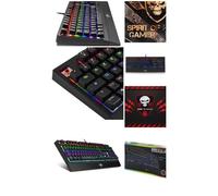 Clavier Gamer Mécanique - XPERT - K500 - Rétroéclairé RGB - Anti-Ghosting - N-Key Rollover
