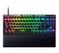 Razer Huntsman V3 Pro TKL (Switches Analog) - Clavier Gamer Tenkeyless (Switches Optiques Analogiques réglables de 0,1 à 4,0mm, Déclenchement Rapide, Touches en PBT Doubleshot) Clavier AZERTY| Noir