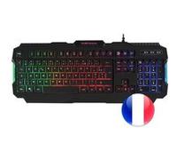 Clavier Gamer RGB Mars Gaming MRK0FR Technologie H-Mech Antighosting, Layout Français G