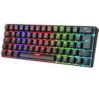 Clavier Gamer sans fil Bluetooth mécanique (Red Switch) Spirit of Gamer Xpert K200 TKL RGB (Noir)