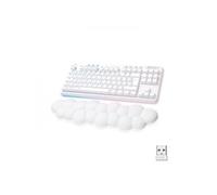 Logitech G Clavier Gaming G715 Mécanique Sans Fil Linéaire GX Red avec ReposePoignet Wh