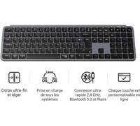 Clavier gamer sans fil KEYCHRON B6 Pro Ultra-Slim Wireless