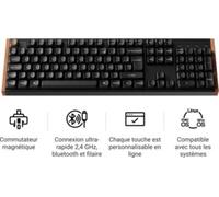 Clavier gamer sans fil KEYCHRON K10 HE Wireless Magnetic Switch