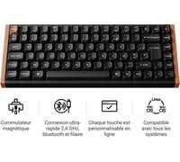 Clavier gamer sans fil KEYCHRON K2 HE Wireless Magnetic Switch