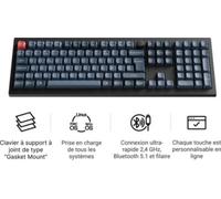 Clavier gamer sans fil KEYCHRON V6 Max QMK/VIA Wireles