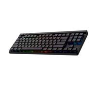 Clavier gaming sans fil Azerty Logitech G515 LIGHTSPEED TKL contacts mécaniques linéaires rouge Bluetooth Noir