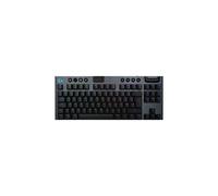 Logitech G Clavier gaming sans fil G915 X LIGHTSPEED TKL – ultra‑plat PBT GL Blue RVB – FRA AZERTY