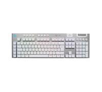 Clavier gaming mécanique sans fil ultra-plat Azerty Logitech G915 X Lightspeed Tactile Blanc