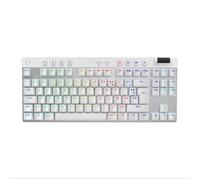 Clavier gamer - Sans fil - Logitech G - Pro X TKL Lightspeed - AZERTY - Mécanique - Rétroéclairé - Blanc