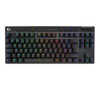 Logitech G Clavier gamer PRO X TKL LIGHTSPEED – sans fil, LIGHTSYNC RVB, touches PBT, AZERTY, Noir