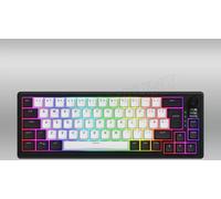 Clavier Gamer sans fil magnétique (Hator Aurum Linear) Hator Skyfall 65 Mag Ultima 8K TKL RGB (Noir)