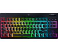 Razer BlackWidow V4 Tenkeyless HyperSpeed Low Profile - Clavier Gaming sans Fil remplaçable à Chaud (BT, Molette Multifonction et 3 Boutons) Interrupteur Orange | AZERTY Clavier FR