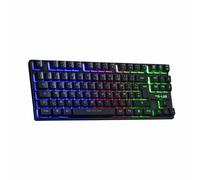 Clavier Gamer Sans Fil The G-Lab Keyz Caesium TKL Wireless (Noir) - AZERTY