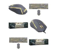 Clavier GAMER + Souris PC - Harry Potter - Rétroéclairés - 8000 DPI - Compatible PS4 - Filaire