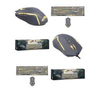 Clavier GAMER + Souris PC - Harry Potter - Rétroéclairés - 8000 DPI - Compatible PS4 - Filaire