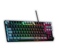 Clavier Gamer - The G-Lab - KEYZ CAESIUM - RGB - Noir & gris - TKL