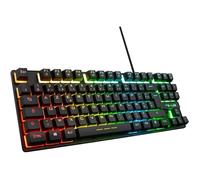 The G-Lab Clavier gamer Keyz Caesium TKL – 87 touches AZERTY USB filaire LED multicolore (Noir)