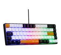 Clavier gamer THE G-LAB KEYZ HYDRO FR NOIR/ORANGE/GRIS