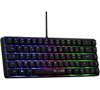 Clavier Gamer The G-Lab Keyz Hydrogen TKL RGB (Noir)