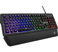 Clavier Gamer - The G-Lab - KEYZ PALLADIUM - Filaire - RGB - Repose Poignet - Azerty - Noir