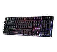 Clavier Gamer - TNB - KY-100 - Rétroéclairage Rainbow - Anti-Ghosting - Filaire
