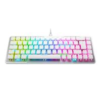 Turtle Beach Clavier gaming optique Vulcan II Mini 65 % RGB personnalisable Aluminium Blanc