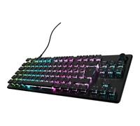 Turtle Beach Vulcan II TKL Noir RGB Clavier de Gaming PC mécanique avec Interrupteurs linéaires pré-lubrifiés échangeables à Chaud, éclairage RGB par Touche e molette de Volume. Dispotision FR AZERTY