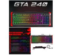 Clavier gaming - ADVANCE - GTA240 - RGB - USB - Filaire