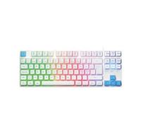 Clavier gaming Azerty filaire Gama TKL Blanc