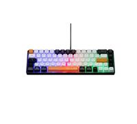 Clavier gaming Azerty filaire The G-Lab Keyz Hydrogen pour PS4 Xbox et PC Noir Blanc et Orange