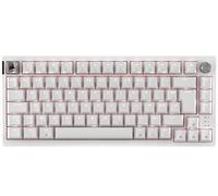 CLAVIER GAMING AZERTY SANS FIL MÉCANIQUE CORSAIR K65 PLUS WIRELESS BLUETOOTH BLANC GIVRÉ