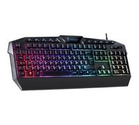 Clavier Gaming - BERSERKER GAMING - THOR GX 800-FR - 25 Touches Anti-Ghosting - RVB Led Rétro-éclairé - 1.80m