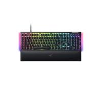 Razer Clavier gaming mécanique BlackWidow V4 – Chroma RGB, Snap Tap, switches verts AZERTY Noir