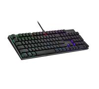 Cooler Master SK622 Clavier gaming sans fil - configuration compact 60%, switchs mécaniques low-profile, éclairage RGB, connectivité Bluetooth ou câble, compatible Apple/PC/Smartphone - AZERTY, Noir